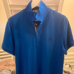 Burberry Blue Polo Shirt M